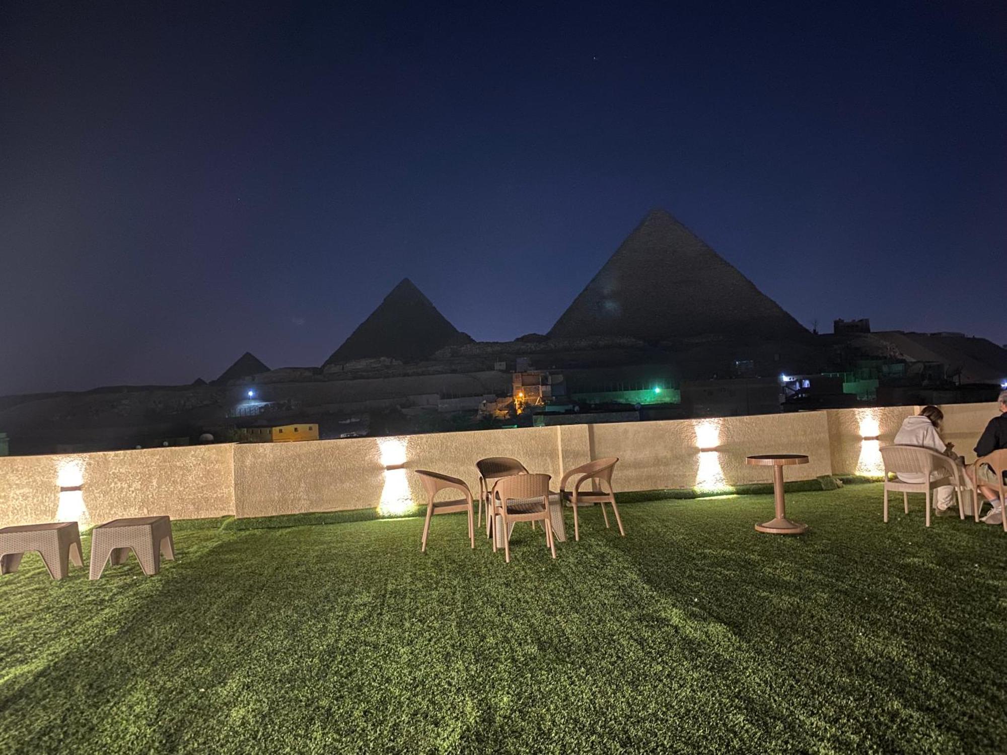 Isis Pyramids View Inn Kafret el-Gabal Dış mekan fotoğraf