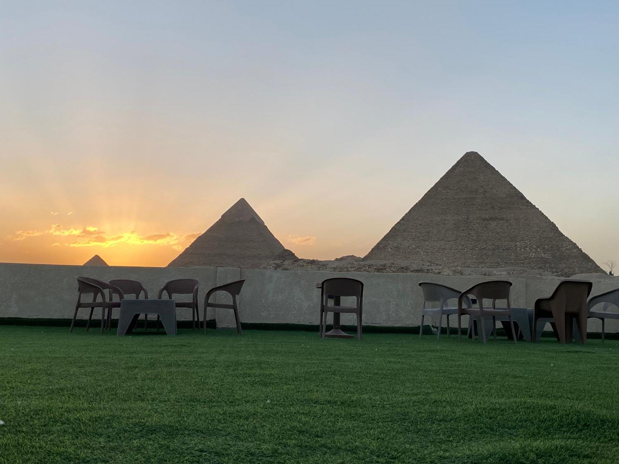 Isis Pyramids View Inn Kafret el-Gabal Dış mekan fotoğraf