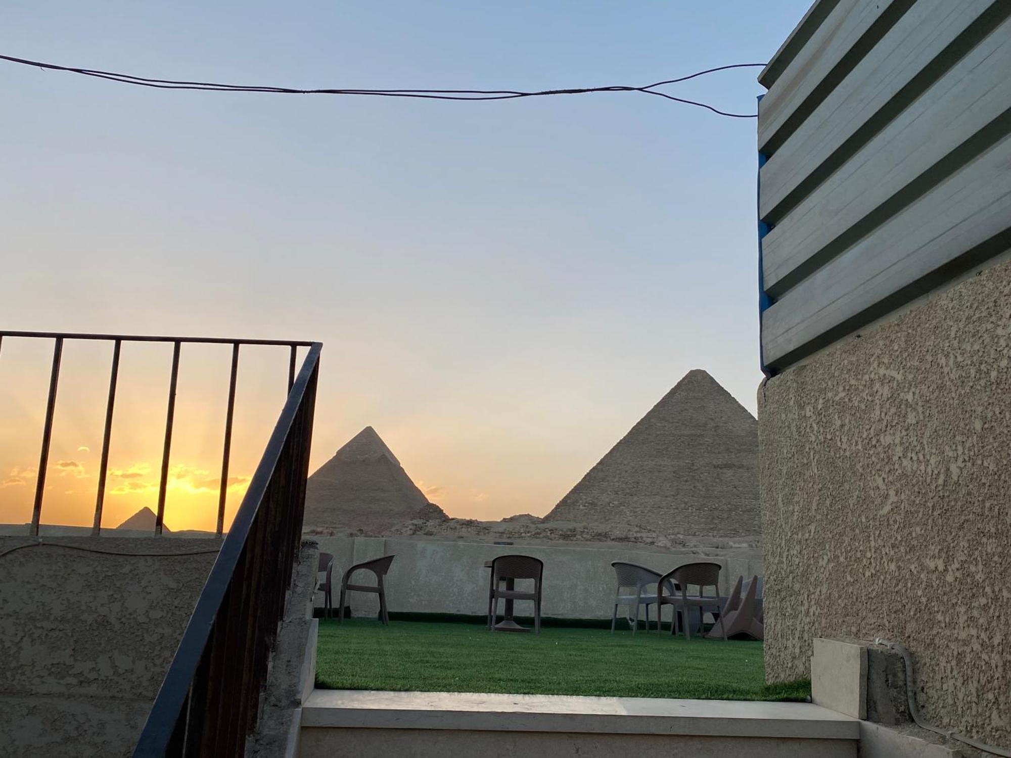 Isis Pyramids View Inn Kafret el-Gabal Dış mekan fotoğraf