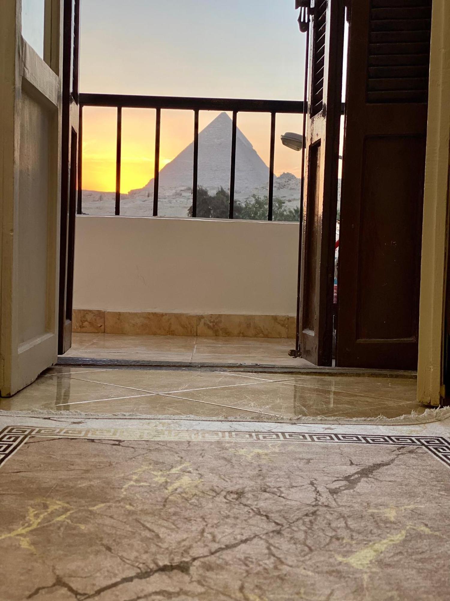 Isis Pyramids View Inn Kafret el-Gabal Dış mekan fotoğraf