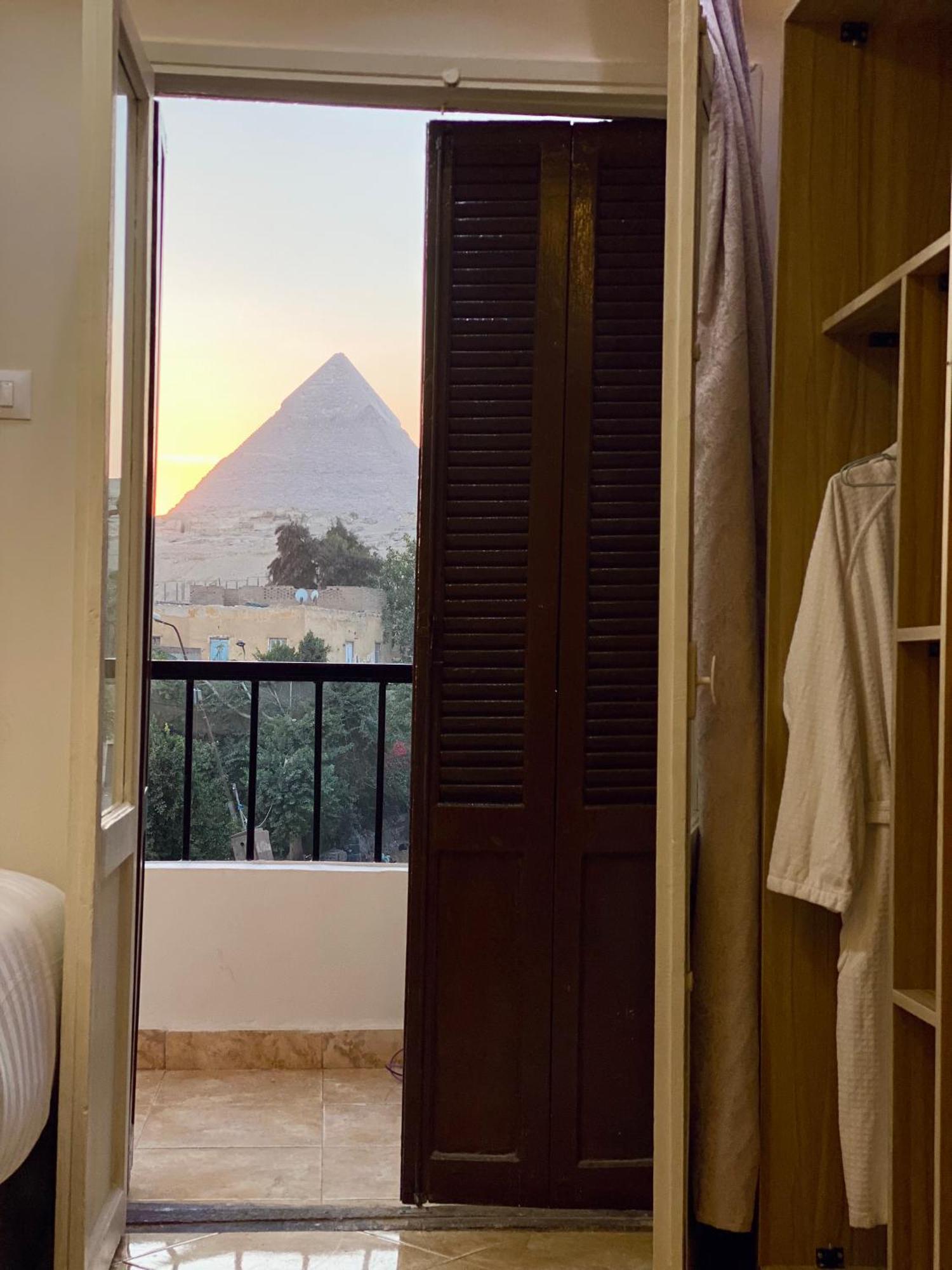 Isis Pyramids View Inn Kafret el-Gabal Dış mekan fotoğraf