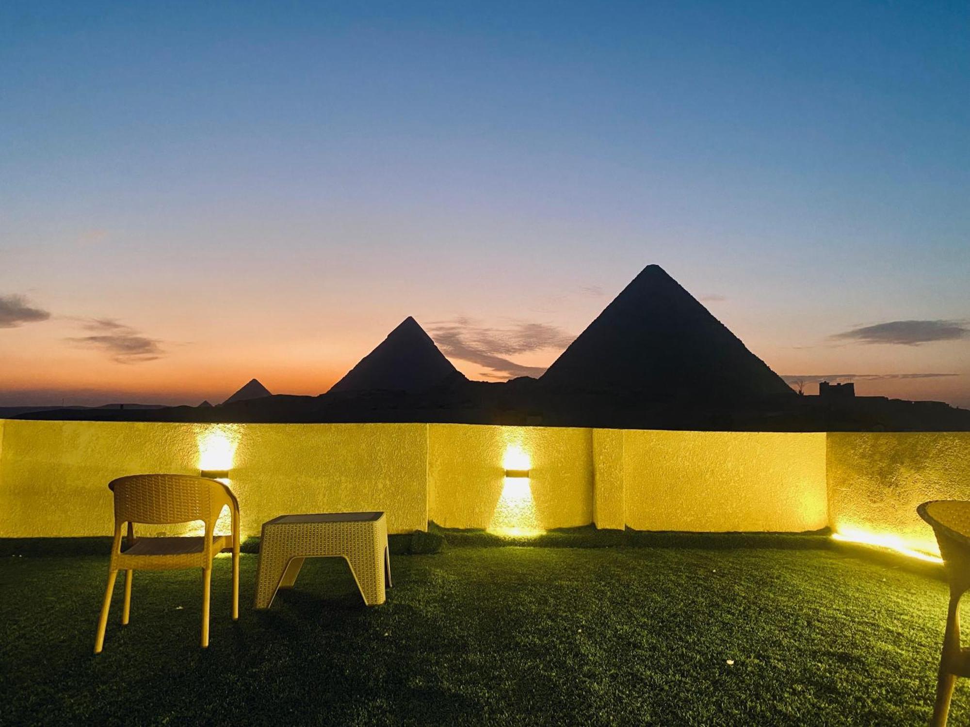 Isis Pyramids View Inn Kafret el-Gabal Dış mekan fotoğraf